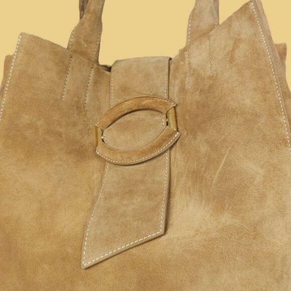 Banana Republic Suede Tote Bag - Picture 4 of 4